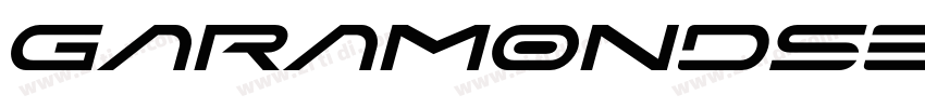 GaramondSB Italic字体转换